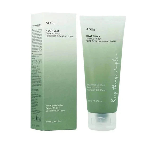 Anua Heartleaf Quercetinol Pore Deep Cleansing Foam 150ml