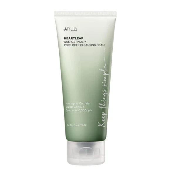 Anua Heartleaf Quercetinol Pore Deep Cleansing Foam 150ml