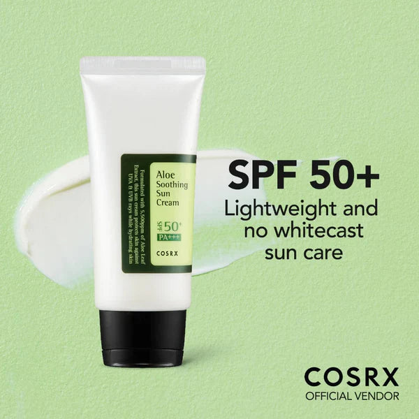 COSRX Aloe Soothing Sun Cream SPF50+ PA+++ 50ml