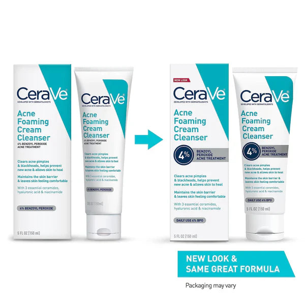 CeraVe Acne Foaming Cream Cleanser 150ml