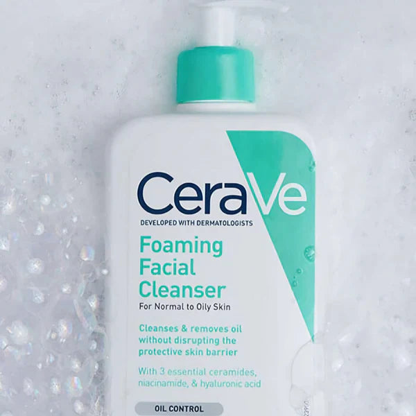 CeraVe Foaming Facial Cleanser For Normal To Oily Skin 237ml