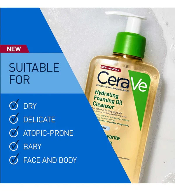 CeraVe Hydrating Foaming Oil Cleanser 236ml