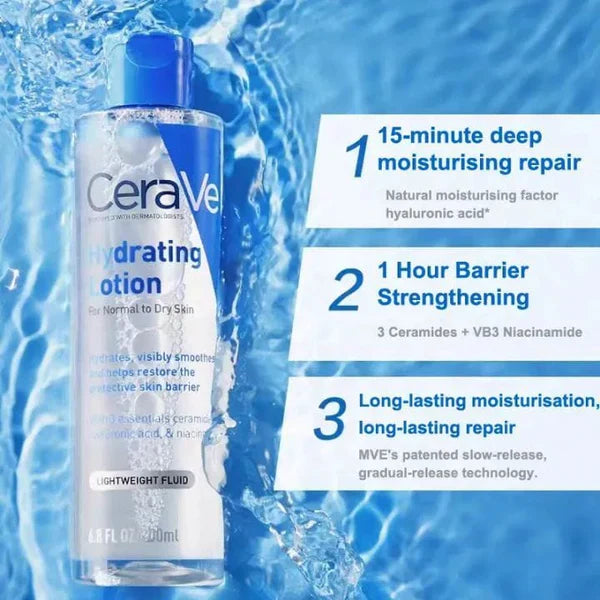 CeraVe Hydrating Lotion For Normal To Dry Skin 200ml