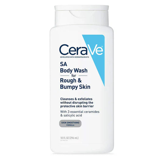 CeraVe SA Body Wash for Rough & Bumpy Skin 296ml