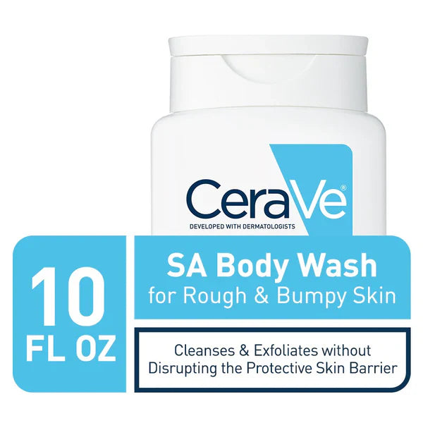 CeraVe SA Body Wash for Rough & Bumpy Skin 296ml