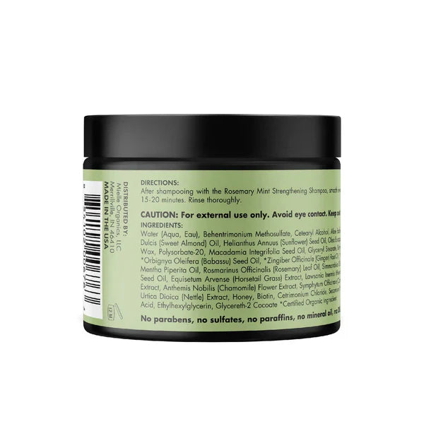 MIELLE Rosemary Mint Strengthening Hair Masque 340g