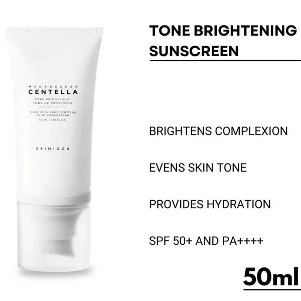 Skin1004 Madagascar - Centella Tone Brightening Tone-Up Sunscreen 50ml